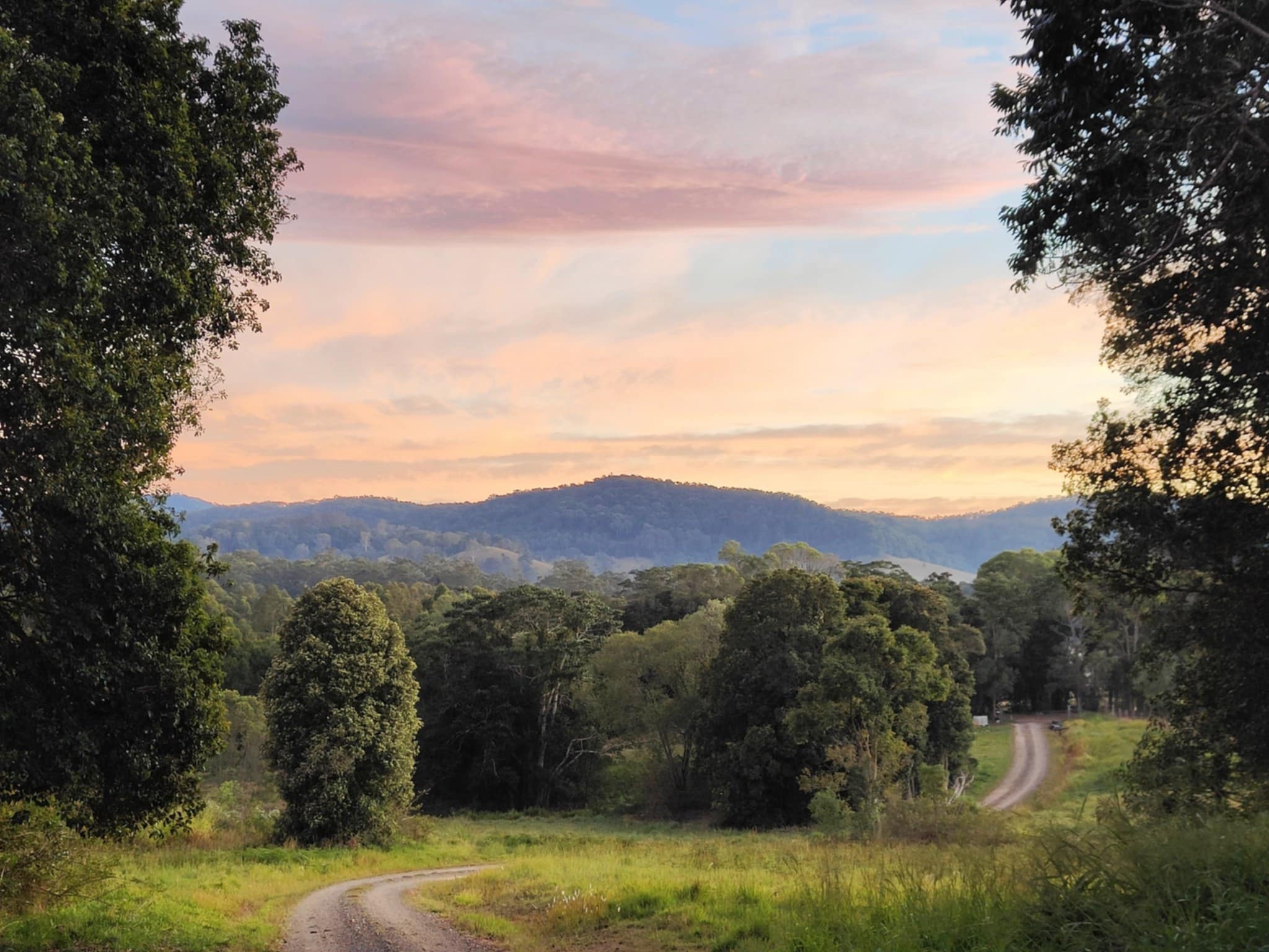 Road into Kin Kin